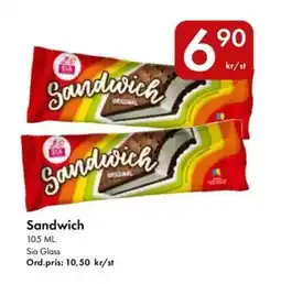 Snabbgross Sia Glass Sandwich erbjuda