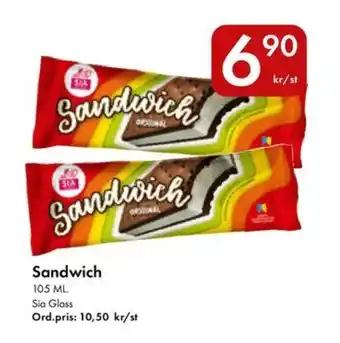 Snabbgross Sia Glass Sandwich erbjuda