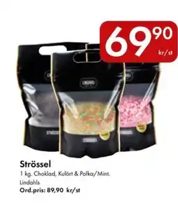 Snabbgross Lindahls Strössel erbjuda
