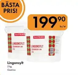 Snabbgross Gastrino Lingonsylt erbjuda