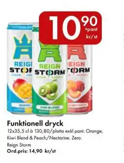 Snabbgross Reign Storm Funktionell dryck erbjuda