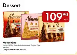 Snabbgross Almondy Mandeltårta erbjuda