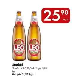 Snabbgross Leo Starköl erbjuda