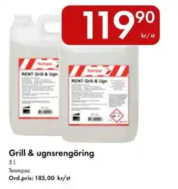 Snabbgross Teampac Grill & ugnsrengöring erbjuda