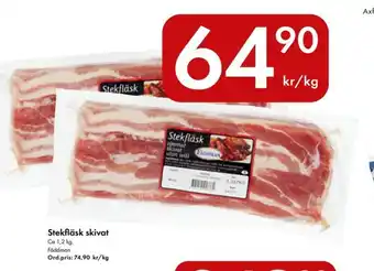 Snabbgross Fåddman Stekfläsk skivat erbjuda