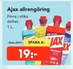 Bo Ohlsson Ajax allrengöring erbjuda
