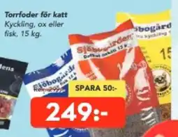 Bo Ohlsson Sjöbogårdens Torrfoder för katt erbjuda
