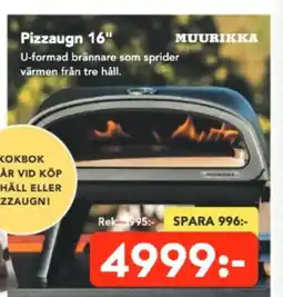 Bo Ohlsson Pizzaugn 16" erbjuda