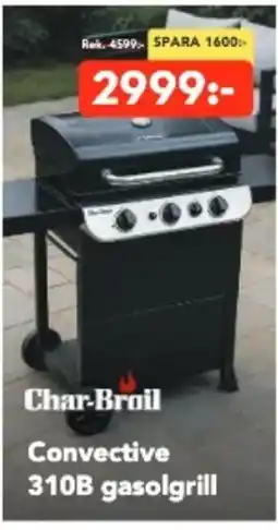 Bo Ohlsson Char-Broil Convective 310B gasolgrill erbjuda