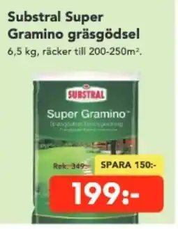 Bo Ohlsson Substral Super Gramino gräsgödsel erbjuda