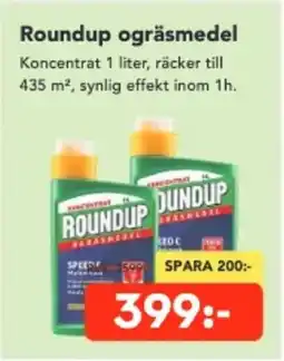 Bo Ohlsson Roundup ogräsmedel erbjuda
