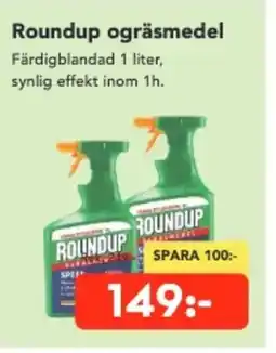 Bo Ohlsson Roundup ogräsmedel erbjuda