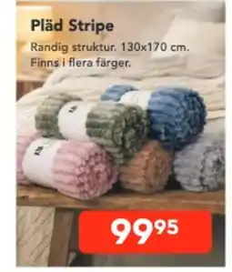 Bo Ohlsson Pläd Stripe erbjuda