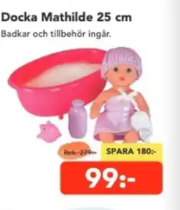 Bo Ohlsson Docka Mathilde erbjuda