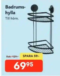 Bo Ohlsson Badrums- hylla erbjuda