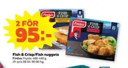 Stora Coop Fish & Crisp/Fish nuggets erbjuda