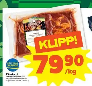 Stora Coop Fläskkarré erbjuda
