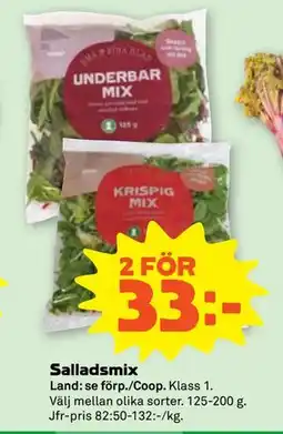 Stora Coop Salladsmix erbjuda