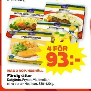 Färdigrätter
