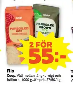 Stora Coop Ris erbjuda