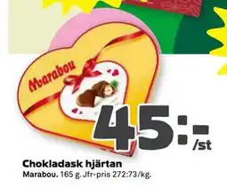 Stora Coop Chokladask hjärtan erbjuda