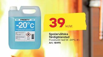 Spolarvätska färdigblandad