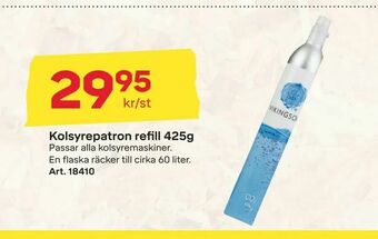 Byggmax Kolsyrepatron refill 425g erbjuda