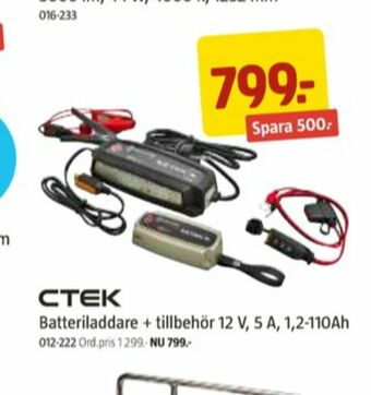 Jula CTEK Laddare för bil erbjuda