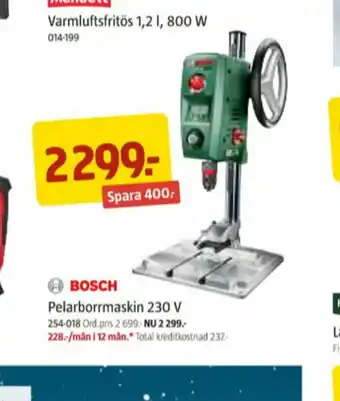 Jula Bosch Pelarborr erbjuda