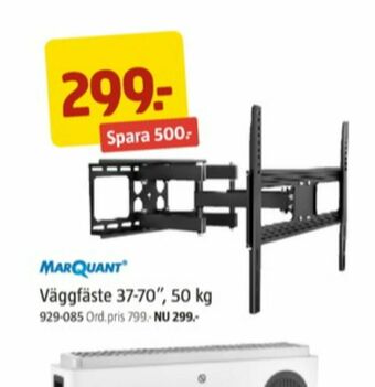 Jula Marquant TV väggfäste erbjuda