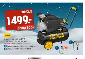 Jula Fatmax Kompressor erbjuda