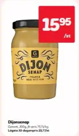 Hemköp Dijonsenap erbjuda