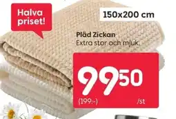 Rusta Pläd Zickan erbjuda