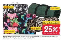 Rusta Picknickplädar erbjuda