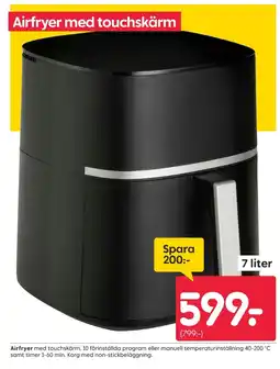 Rusta Airfryer erbjuda
