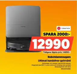Power Roborock robotdammsugare ultimat handsfree-golvvård erbjuda