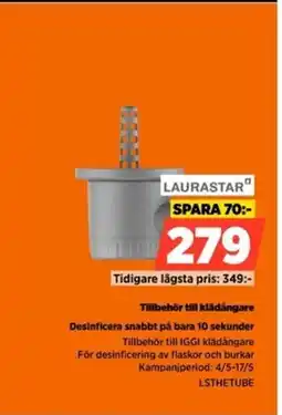 Power Laurastar tillbehör till klädängare desinficera snabbt på bara 10 sekunder erbjuda