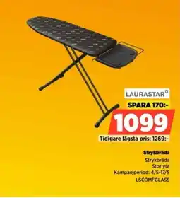 Power LAURASTAR Strykbräda erbjuda