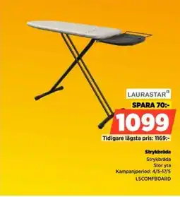 Power Laurastar strykbräda erbjuda
