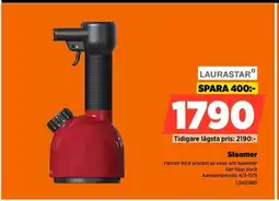 Power LAURASTAR Steamer erbjuda