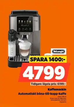 Power Delonghi kaffemaskin automatiskt böna-till-kopp-kaffe erbjuda