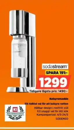 Power Sodastream kolsyremaskin ett tidlöst val för att kolsyra vatten erbjuda
