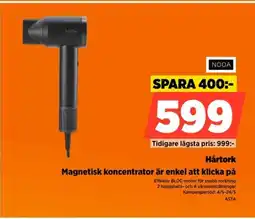 Power NOOA Hårtork Magnetisk koncentrator är enkel att klicka på erbjuda