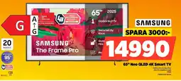 Power SAMSUNG 65" 2025 1 Global No.1 TV erbjuda