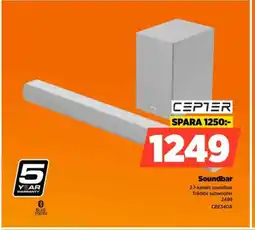 Power CEPTER Soundbar erbjuda