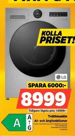 Power Tvättmaskin Al- och ångfunktioner erbjuda