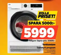 Power Torktumlare Tidsstyrt program erbjuda