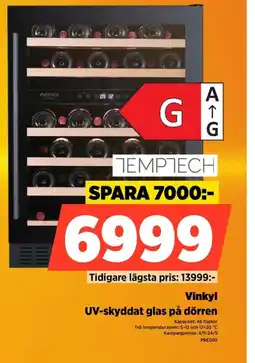 Power Vinkyl UV-skyddat glas på dörren erbjuda