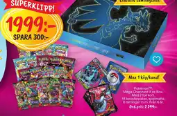 Leklust Pokémon Mega Charizard X ex Box erbjuda