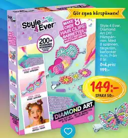 Leklust Style 4 Ever Diamond Art DIY erbjuda